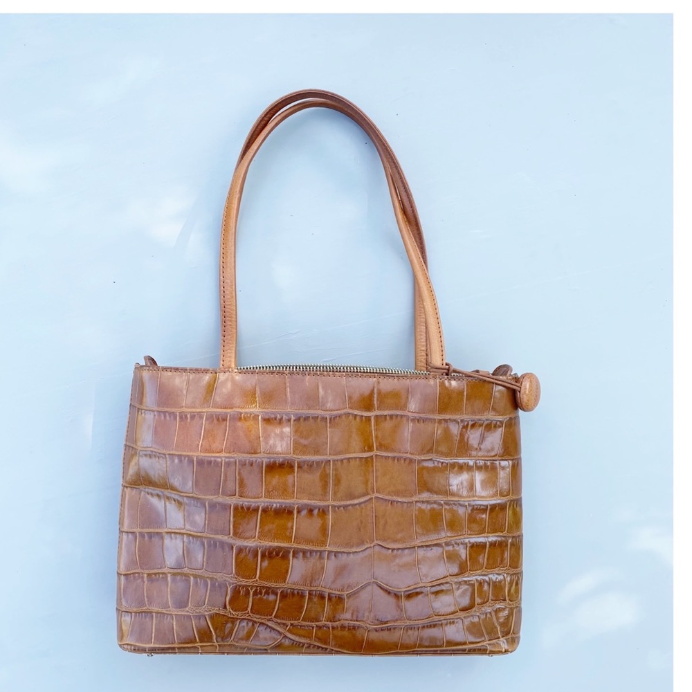 Monsac Brown Shoulder Bag